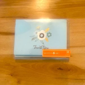 🏡 ♦️3 for $12♦️Mara MI. 10 Thank You Cards with 10 Envelopes.